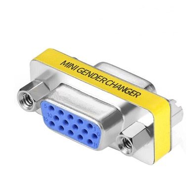 Adaptor cupla VGA mama la VGA mama pentru unit doua cabluri VGA