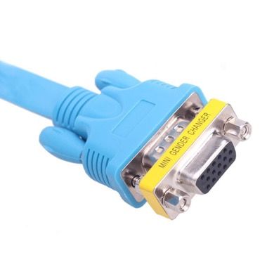 Adaptor cupla VGA mama la VGA mama pentru unit doua cabluri VGA 4