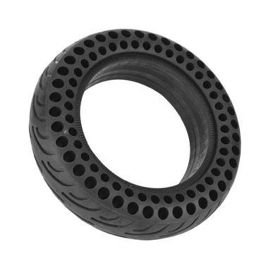 Anvelopa 10 inch plina tip fagure pentru trotineta Xiaomi Mijia M365, negru 7