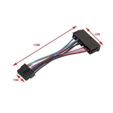 Cablu adaptor ATX 24 pini mama la 12 pini tata pentru placa de baza Acer Q87 4