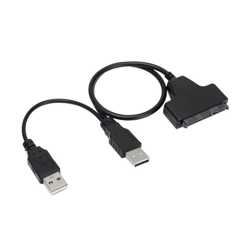 Cablu adaptor SATA 22 pini la USB 2.0 pentru HDD si SSD de 2.5 inch