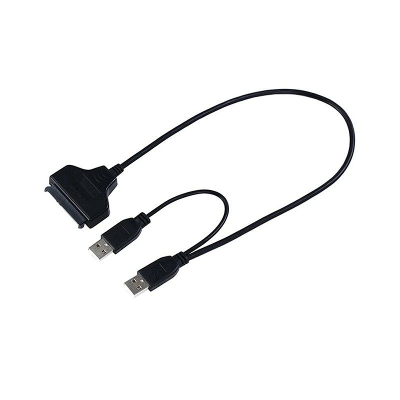 Cablu adaptor SATA 22 pini la USB 2.0 pentru HDD si SSD de 2.5 inch 2