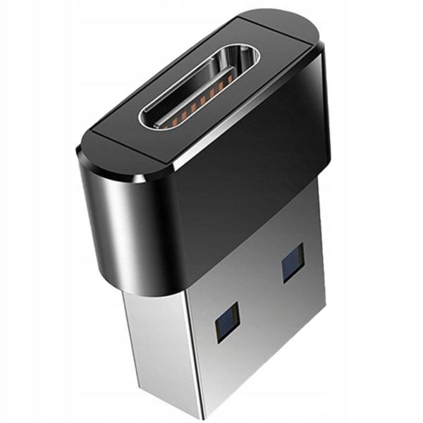 Cablu adaptor USB-C mama la 2 fire deschise, 25 cm, negru