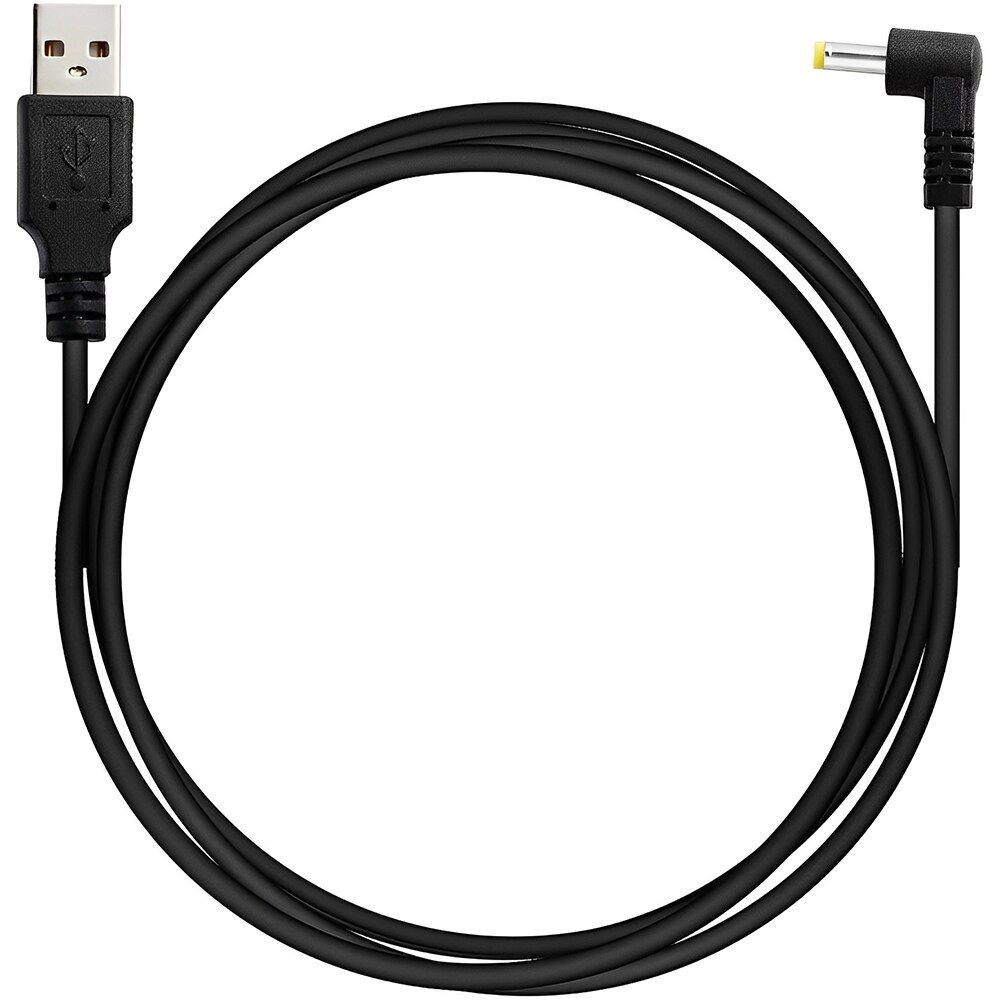 Cablu alimentare USB A la DC 4.0x1.7 mm, 5V 2A, 1 m, negru 3