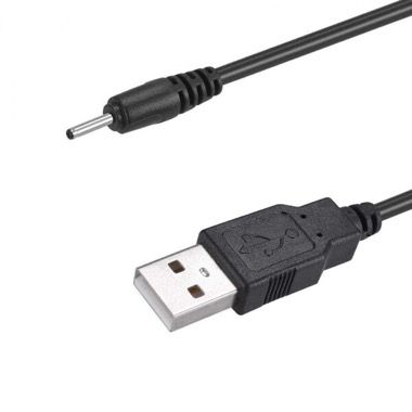 Cablu alimentare USB la mufa DC 2.0 x 0.6 mm, 5V 2A, 1 m 3