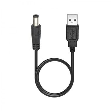Cablu alimentare USB la mufa DC 5.5 x 2.5 mm, 5V 2A, 1 m