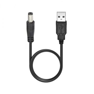 Cablu alimentare USB la mufa DC 5.5 x 2.5 mm, 5V 2A, 1 m 3