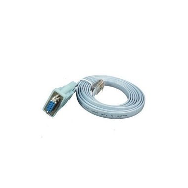 Cablu consola RJ45 tata la RS232 DB9 mama pentru router si echipamente, 1.8 m 3