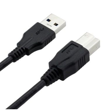 Cablu imprimanta USB 3.0 tip A la tip B, transfer rapid, 60 cm 2