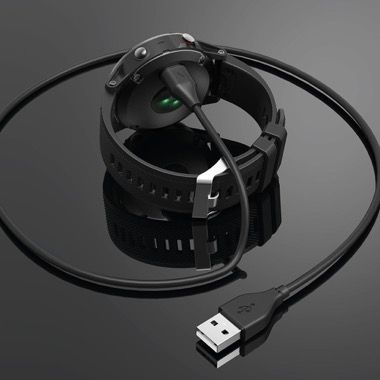 Cablu incarcare pentru Garmin Fenix 5 / 5S / 5X si Forerunner 935, 30 cm, negru 5