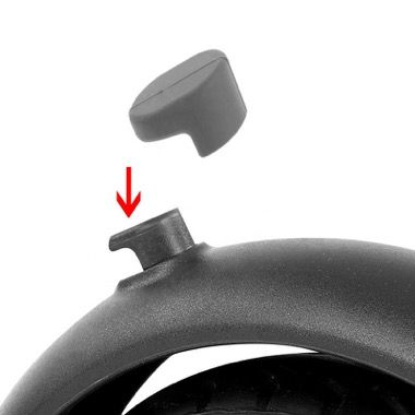 Capac de protectie din silicon pentru carligul de prindere trotineta Xiaomi M365, M365 Pro, 1S, Pro 2 3