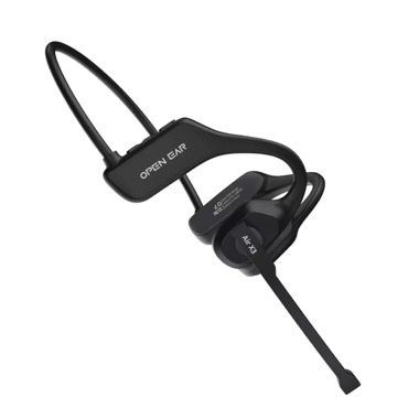 Casti Bluetooth Air X3 open ear cu conductie prin aer, microfon ENC si IPX5, negru 2