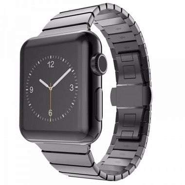 Curea din otel inoxidabil pentru Apple Watch 42 / 44 / 45 / 49 mm, gri 1