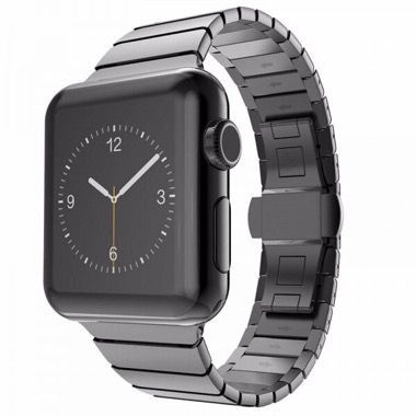 Curea din otel inoxidabil pentru Apple Watch 42 / 44 / 45 / 49 mm, gri 6