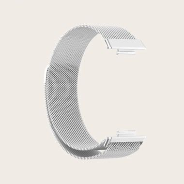 Curea metalica otel inoxidabil pentru Huawei Watch Fit 2, argintiu 3