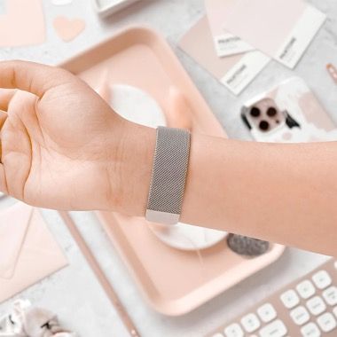 Curea metalica otel inoxidabil pentru Huawei Watch Fit 2, argintiu 7