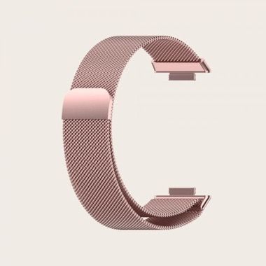 Curea metalica otel inoxidabil pentru Huawei Watch Fit 2, negru 5