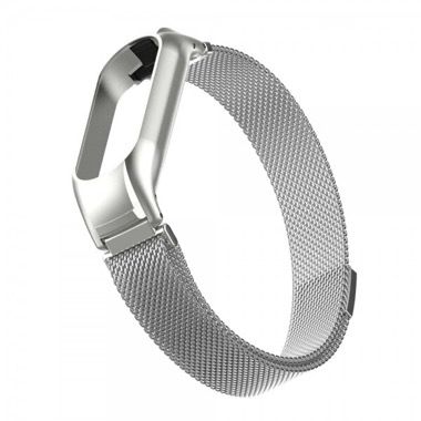 Curea metalica otel inoxidabil pentru Xiaomi Mi Band 7, argintiu 5
