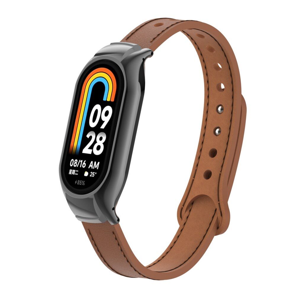 Curea piele pentru Xiaomi Mi Band 7, maro