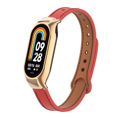 Curea piele pentru Xiaomi Mi Band 7, rosu 1