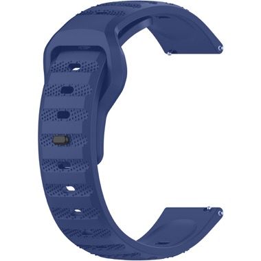 Curea silicon 22 mm pentru Huawei Watch GT 3 / GT 2 si Xiaomi Watch S1, albastru inchis, Bermek