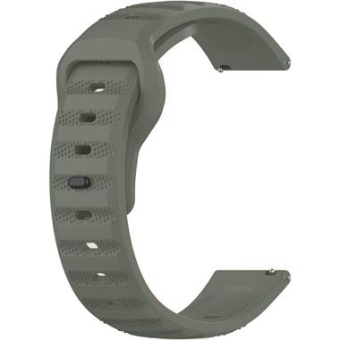 Curea silicon 22 mm pentru Huawei Watch GT 3 / GT 2 si Xiaomi Watch S1, verde, Bermek 5