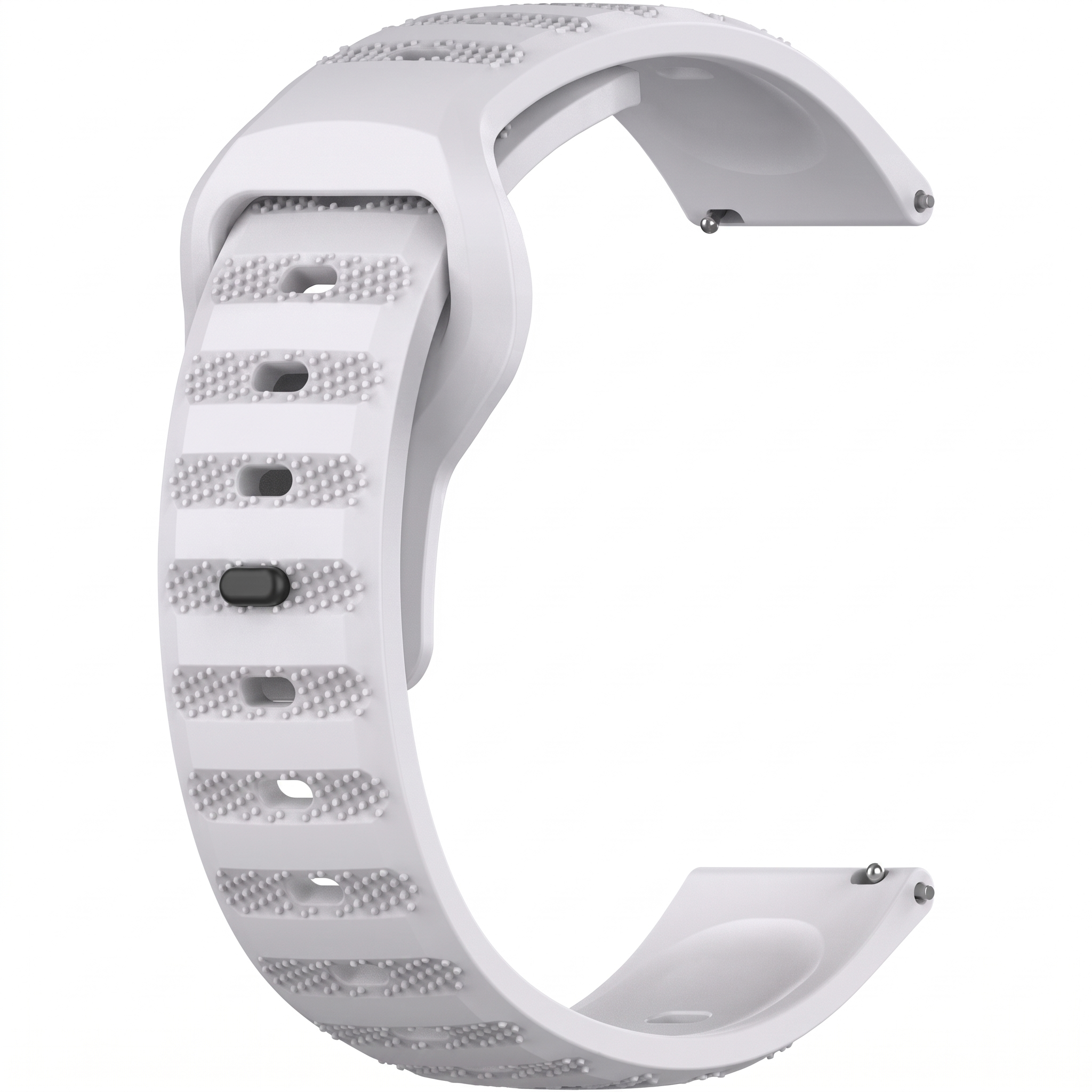 Curea silicon 22 mm pentru Huawei Watch GT 3 / GT 2 si Xiaomi Watch S1, starlight, Bermek