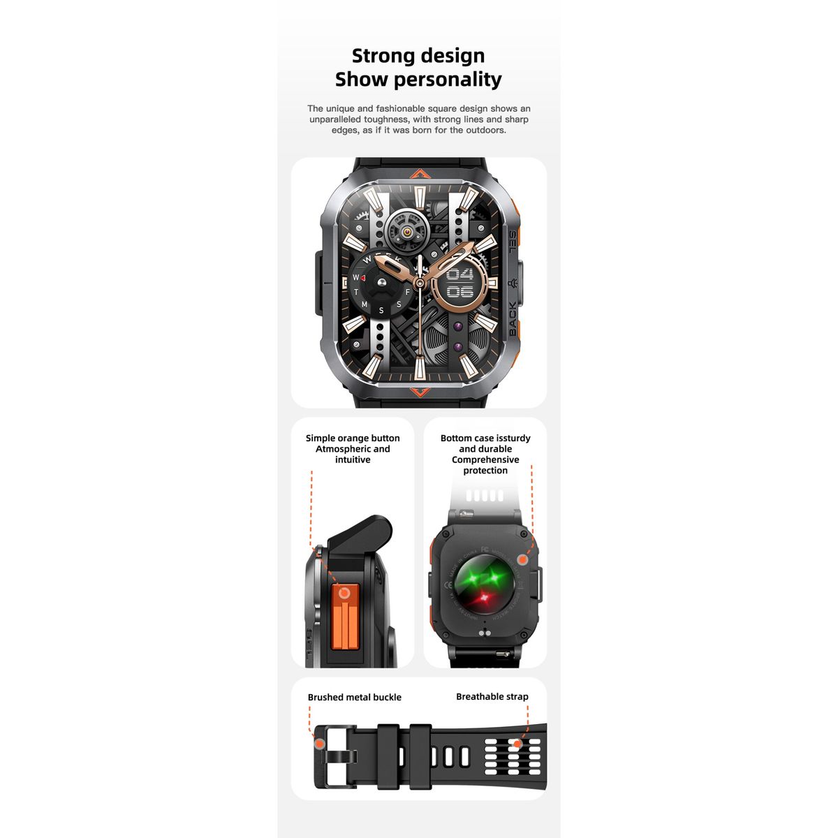 Curea sport din silicon dual color pentru Fitbit Luxe, negru cu verde 2