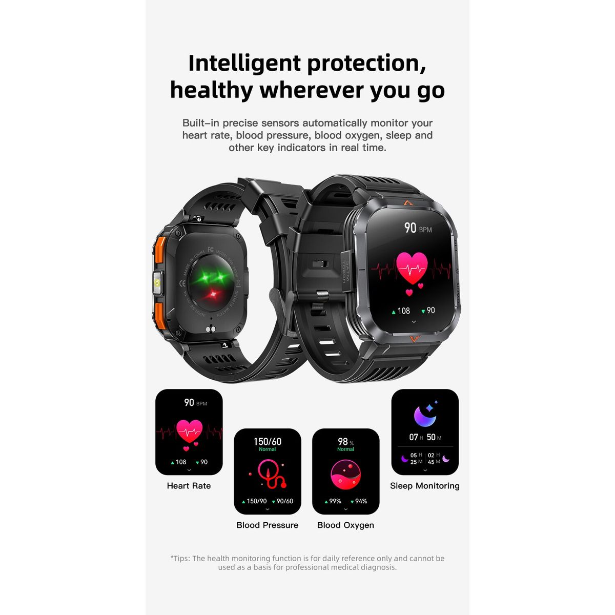 Curea sport din silicon dual color pentru Fitbit Luxe, negru cu verde 4