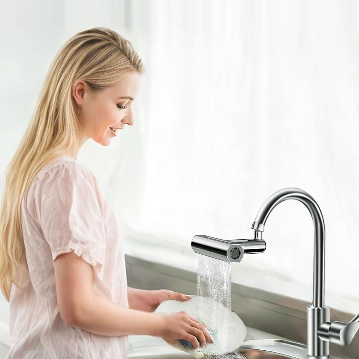 Extensia Rotativa 360° pentru Robinet AquaFlex 3