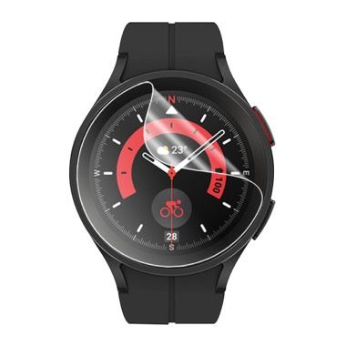 Folie de protectie fullsize 3D pentru Huawei Watch Fit si Honor Watch ES, curbata, neagra 3