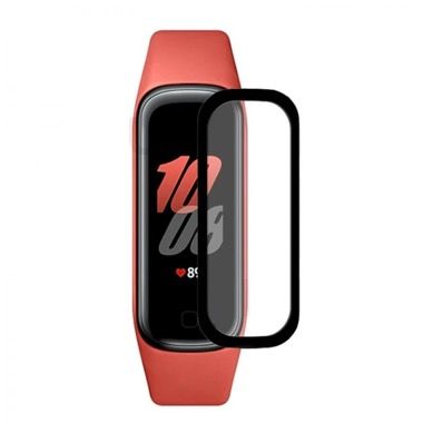 Folie de protectie fullsize pentru Samsung Galaxy Fit 2 SM-R220, neagra 1