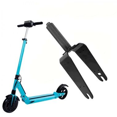 Furca fata din aliaj de aluminiu pentru trotineta Kugoo S1, S2, S3, negru 2