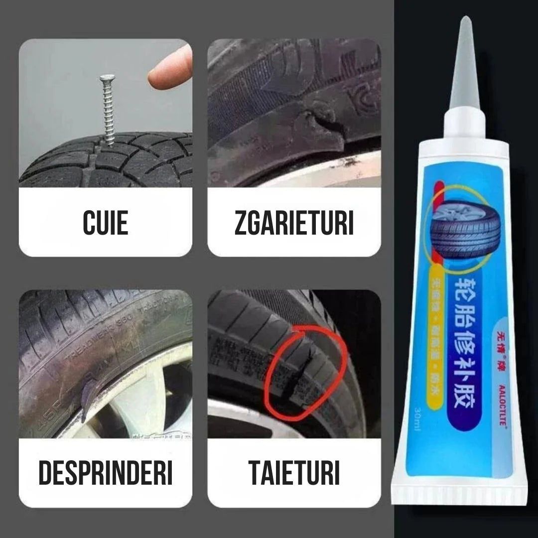 Gel Instant pentru Repararea Cauciucurilor 4