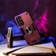 Husa Oppo A78 4G antisoc albastra cu 2 folii de protectie, Bermek 4