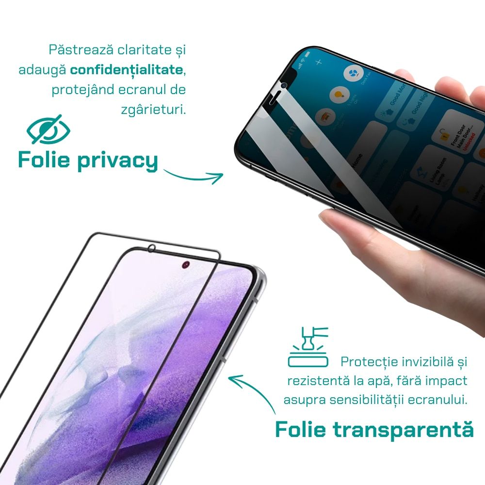 Husa Oppo A94 4G si Reno 5 Lite antisoc albastra cu 2 folii de protectie, Bermek 2
