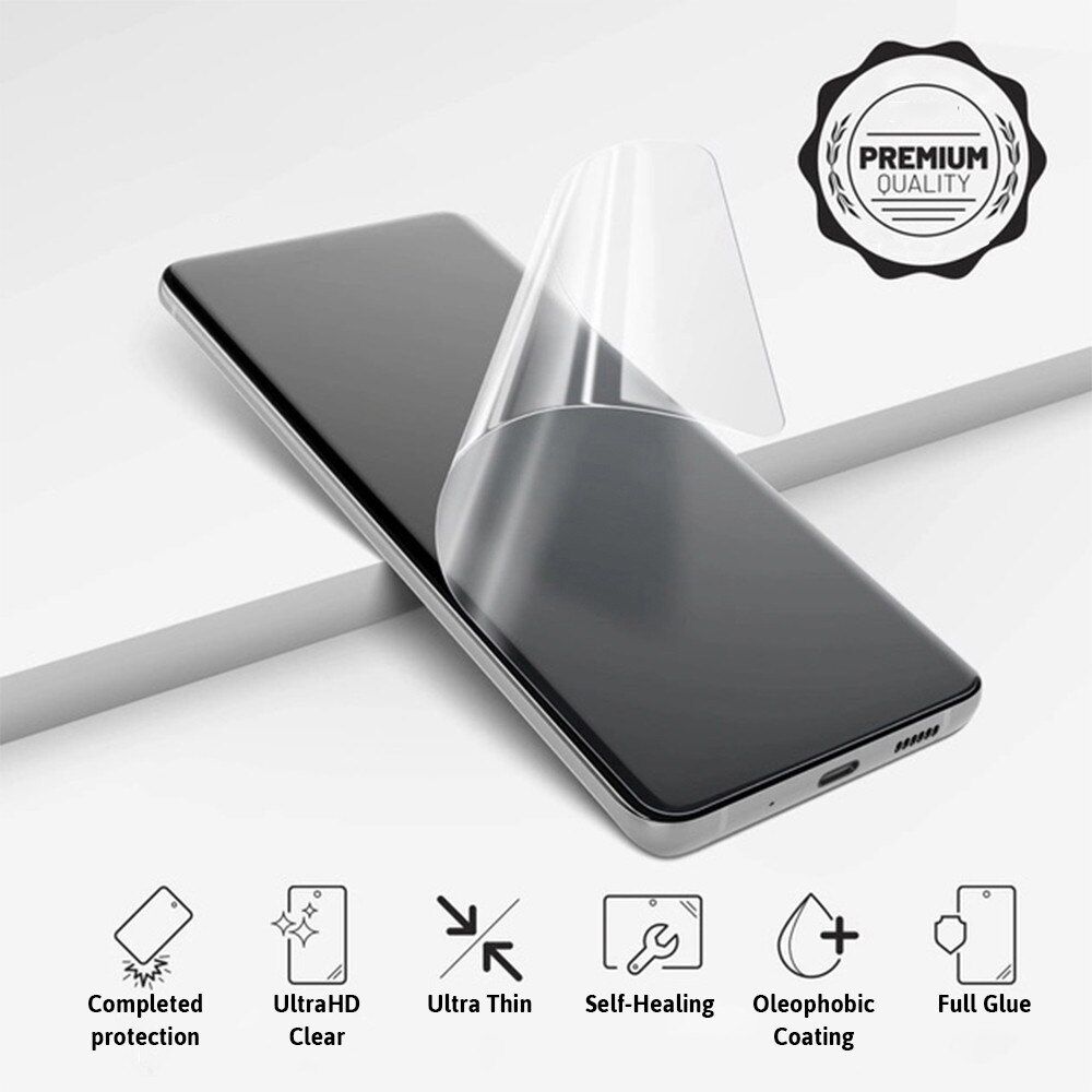Husa Oppo A98 5G antisoc transparenta cu folie sticla si folie privacy, TPU 3