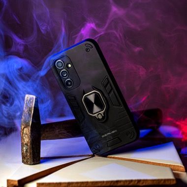 Husa Oppo Reno 10 5G antisoc neagra cu 2 folii de protectie, Bermek 3