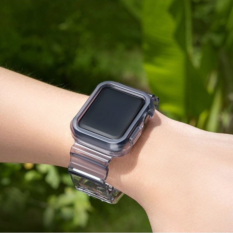 Husa organizator din nylon pentru 26 de curele smartwatch, compatibila Apple, Huawei si Galaxy Watch, negru 5