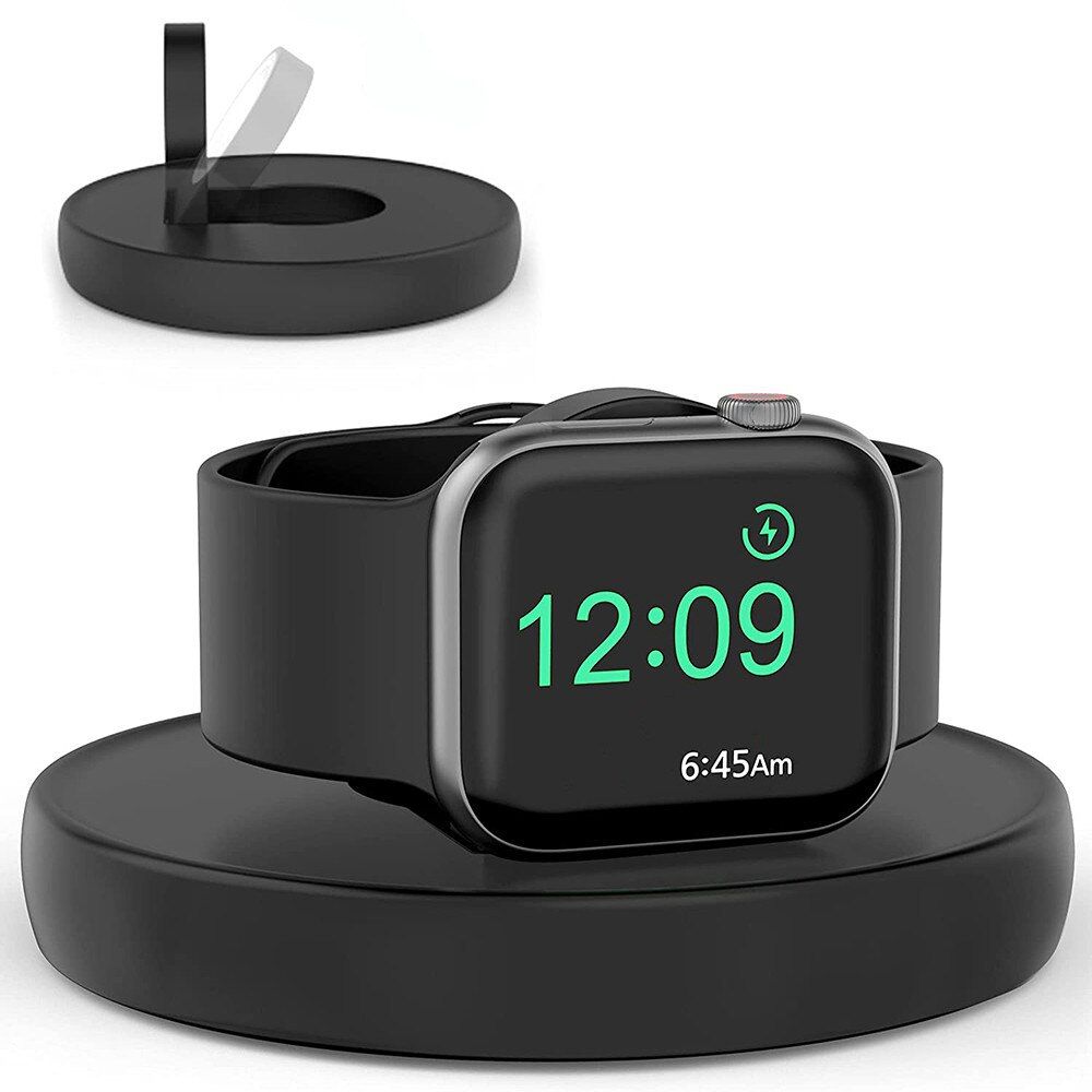 Husa organizator din nylon pentru 35 de curele smartwatch, compatibila Apple, Huawei si Galaxy Watch, negru 1