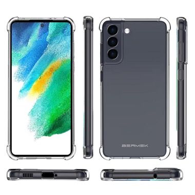 Husa Samsung Galaxy S22 Plus antisoc Bermek cu folie sticla si folie privacy, TPU transparent 7