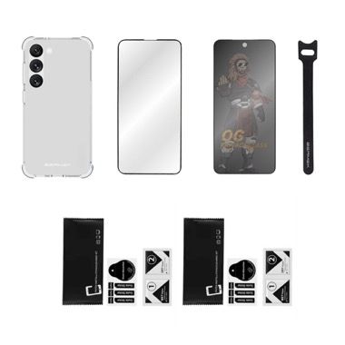Husa Samsung Galaxy S23 Plus antisoc cu folie sticla si folie privacy, Bermek 6