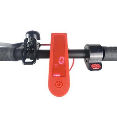 Husa silicon waterproof pentru dashboard Xiaomi M365, M365 Pro, 1S, Pro 2, Mi 3, rosu 3