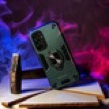 Husa Xiaomi Redmi 10 2022 antisoc Bermek cu 2 folii de protectie, verde 3