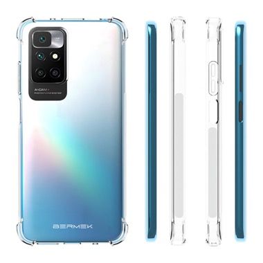 Husa Xiaomi Redmi 10 (2022) antisoc cu folie sticla si folie privacy, Bermek 7