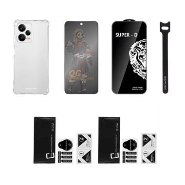 Husa Xiaomi Redmi Note 12 Pro 5G antisoc cu folie sticla si folie privacy, Bermek 6