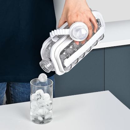 Iceball maker 2in1 - Recipient si Sticla Portabila