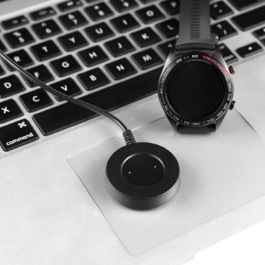 Incarcator magnetic pentru Huawei Watch GT, GT2 si GT2e, cablu 95 cm, negru 4