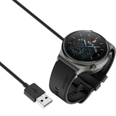 Incarcator magnetic pentru Huawei Watch GT3, GT4, Watch 4 si Watch 4 Pro, 1 m, negru 4