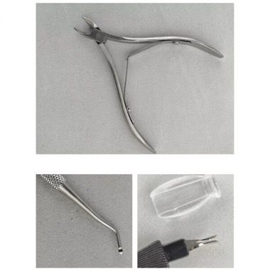 Kit 15 piese pentru pedichiura din inox, cu pile si unghiera, negru 4